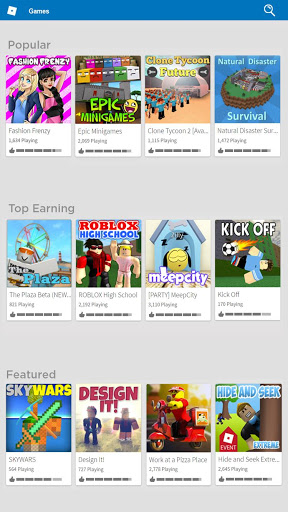 Download Roblox for android 4.1.2